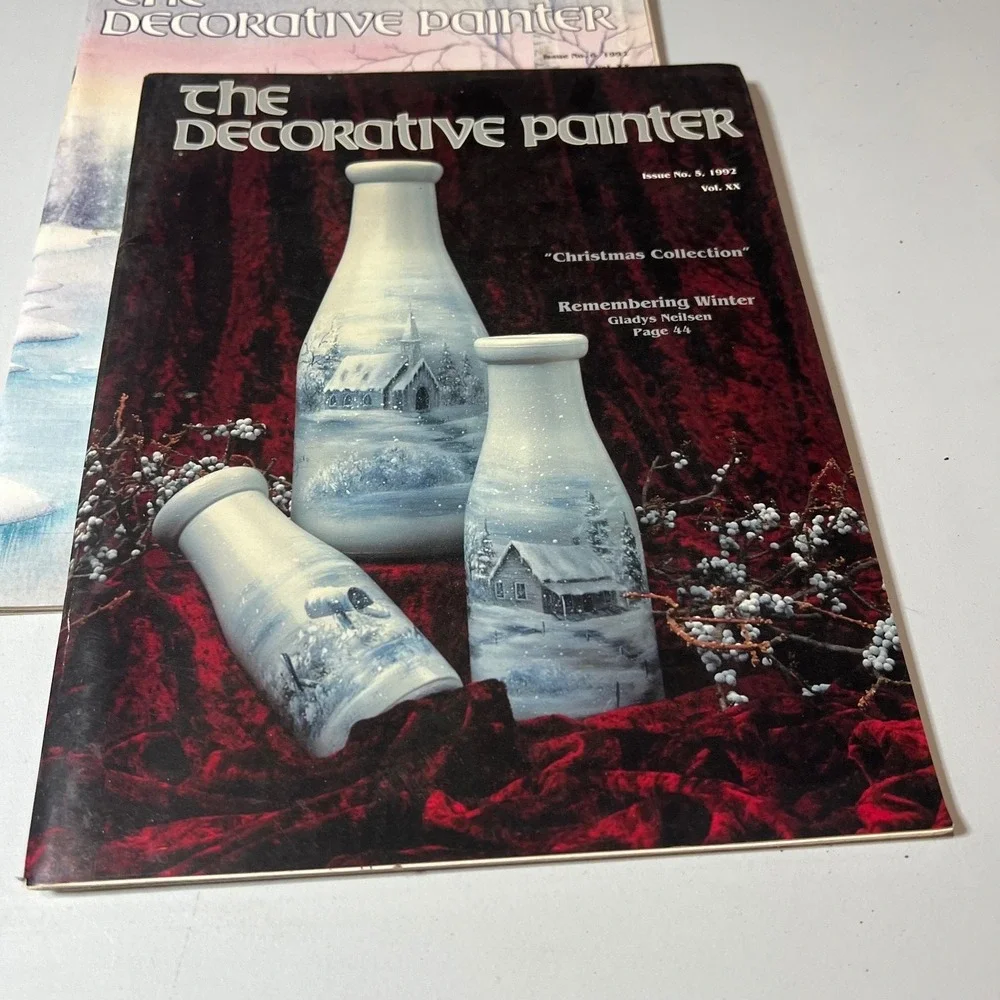 The‎ Decorative Painter Magazine entire year Lot of 6 1992 Issues Craft Art DIY